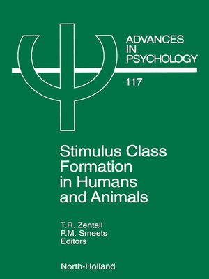 cover image of Stimulus Class Formation in Humans and Animals